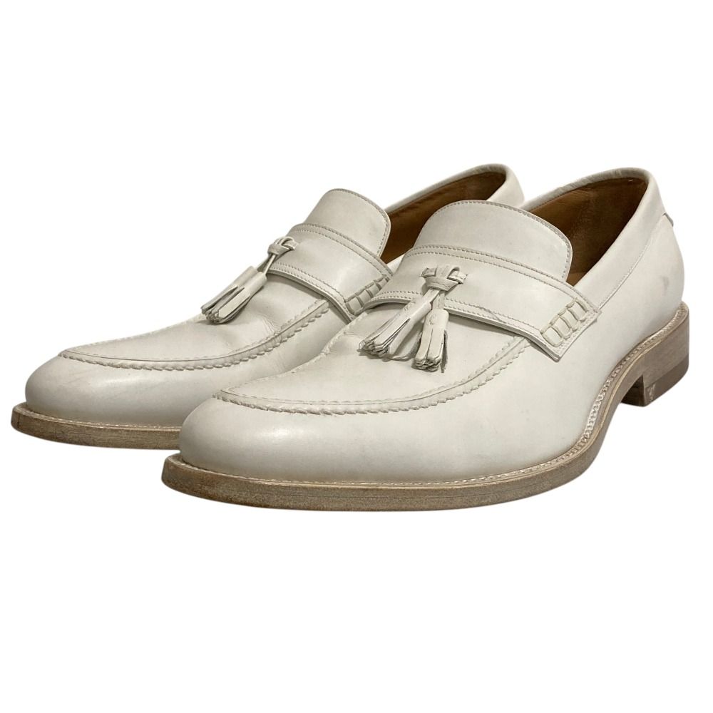 Louis Vuitton Tassel Loafers 6 Off White
