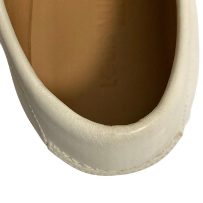 Louis Vuitton Tassel Loafers 6 Off White — view 8