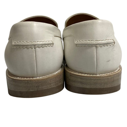 Louis Vuitton Tassel Loafers 6 Off White — view 3