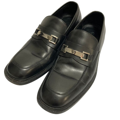 Gucci Horsebit Leather Loafers Business Shoes 42 1 Black