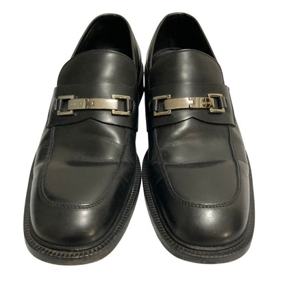 Gucci Horsebit Leather Loafers Business Shoes 42 1 Black — view 2
