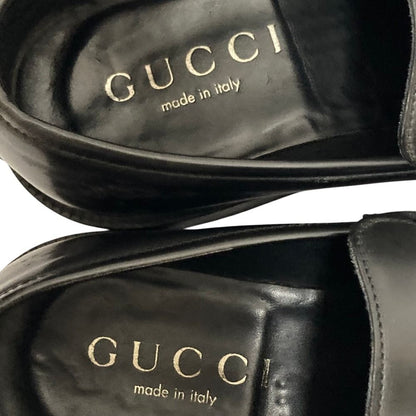 Gucci Horsebit Leather Loafers Business Shoes 42 1 Black — view 8