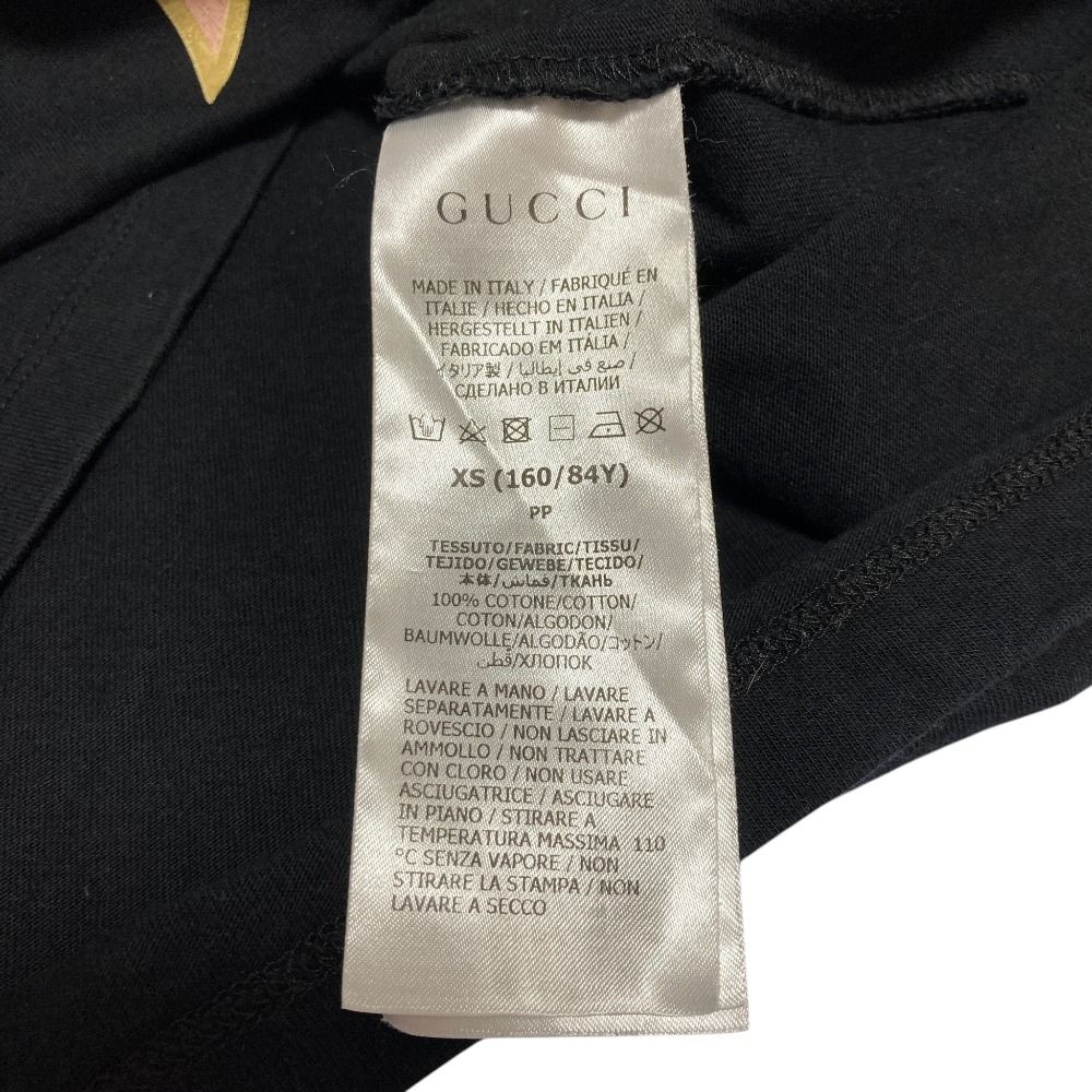 Gucci Love Parade Los Angeles Print T-Shirt XS 160 Black — view 6