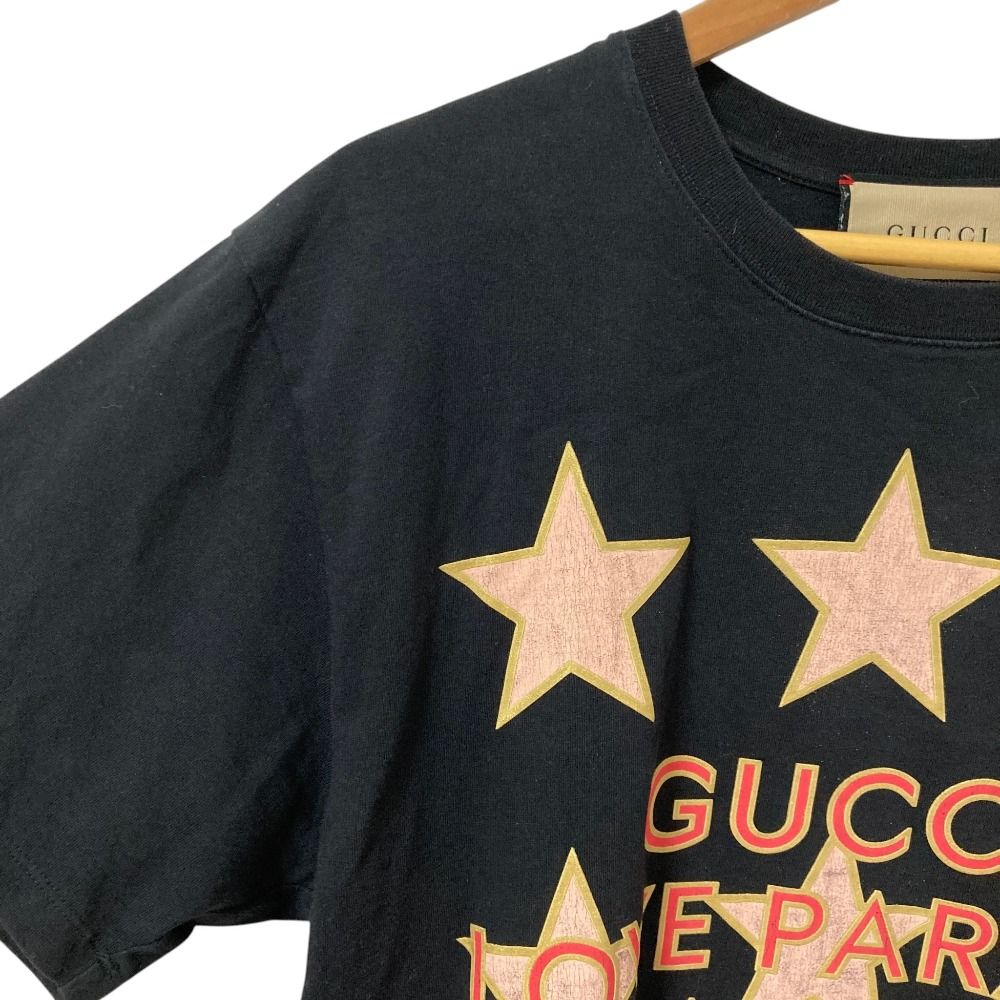 Gucci Love Parade Los Angeles Print T-Shirt XS 160 Black — view 4