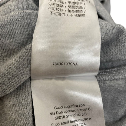 Gucci Interlocking Print T-Shirt S 175 Gray — view 7