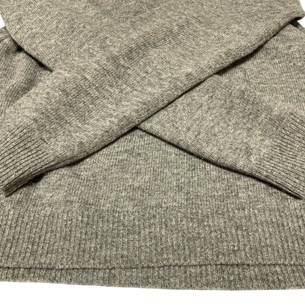Gucci Turtleneck Wool Knit Sweater M 175 Gray — view 9
