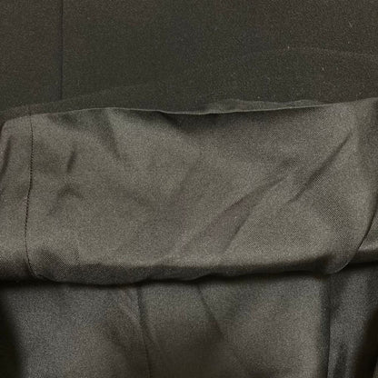 Saint Laurent Paris Wool Half Sleeve Dress 160 Black — view 4