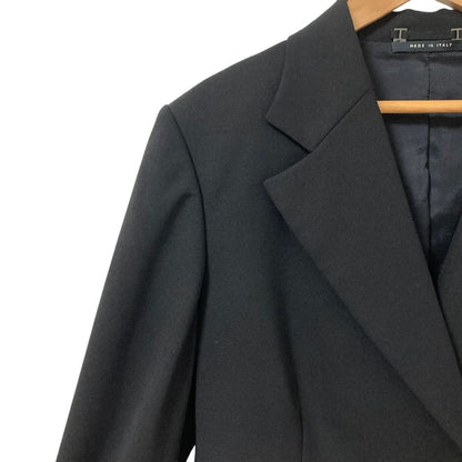 Gucci Era Double Breasted Cropped Tailored Jacket 42 Black — view 5