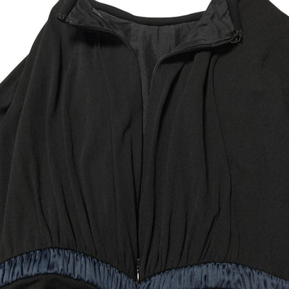 Chanel 09c Ribbon Silk Drape Dress 40 Black — view 4