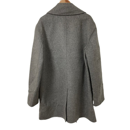 Max Mara 'S Cucito a Mano Wool Double Breasted Coat 42 Gray — view 2