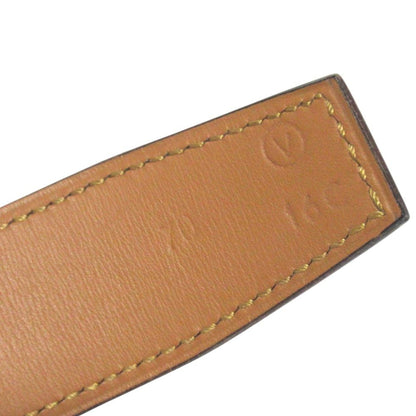 Hermes Kelly Leather Belt 70 Red Gold — view 4