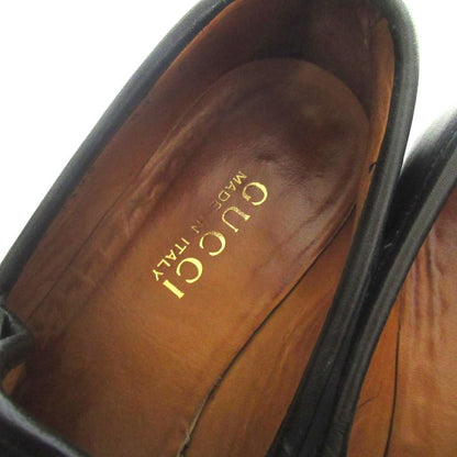 Gucci Horsebit Loafers Shoes 36c Black Gold — view 5