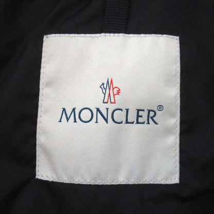 Moncler Bourvil Wool Nylon Trim Down Jacket 6 Black — view 8