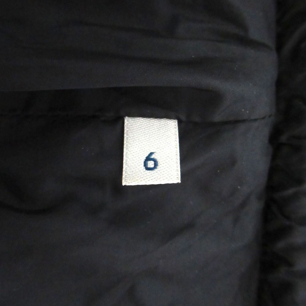 Moncler Bourvil Wool Nylon Trim Down Jacket 6 Black — view 5