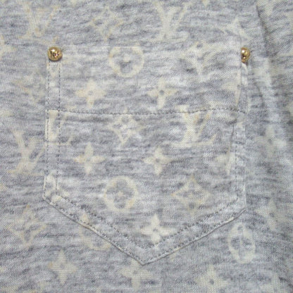 Louis Vuitton Monogram All Over Pattern French Sleeve Chest Pocket T-Shirt XS — view 5