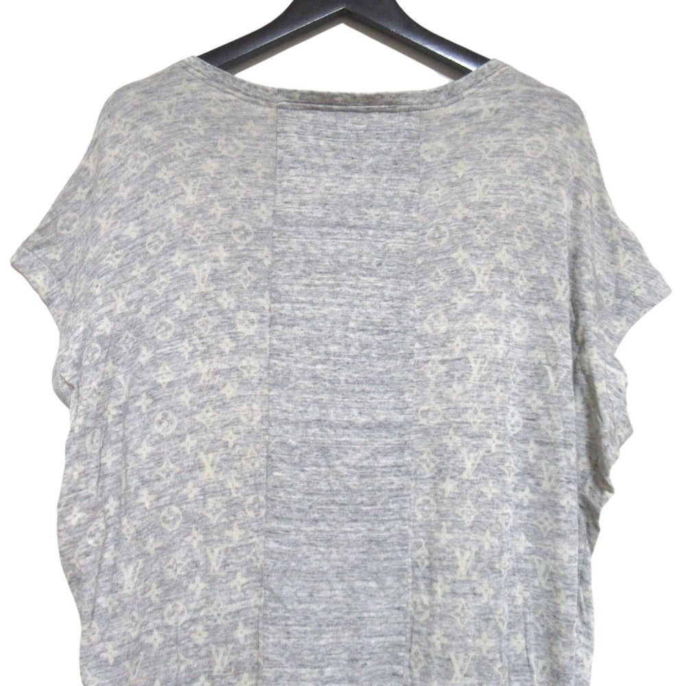 Louis Vuitton Monogram All Over Pattern French Sleeve Chest Pocket T-Shirt XS — view 4