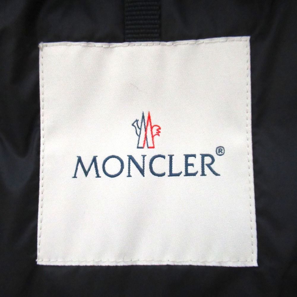 Moncler Mon Cles Long Down Jacket Vest 2 Black — view 9