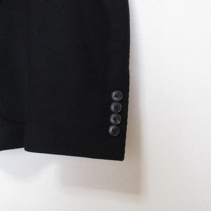 Gucci Cles Straight Embroidery Wool Cashmere Tailored Jacket 48 Black — view 4
