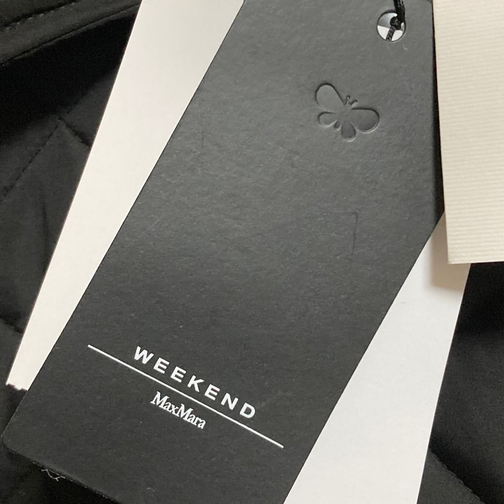 Max Mara Weekend Wkdgelo Quilted Padded Jacket 36 Black — view 7