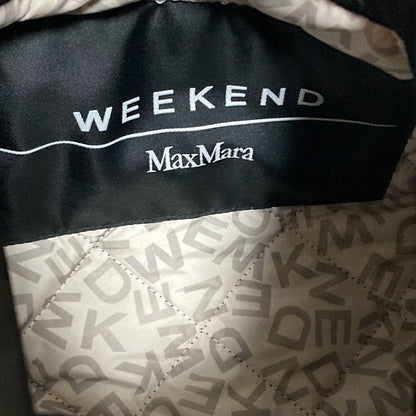 Max Mara Weekend Wkdgelo Quilted Padded Jacket 36 Black — view 9