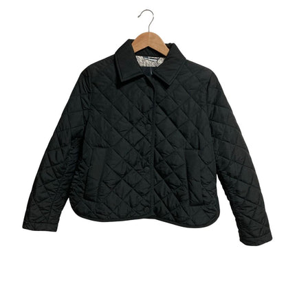 Max Mara Weekend Wkdgelo Quilted Padded Jacket 36 Black