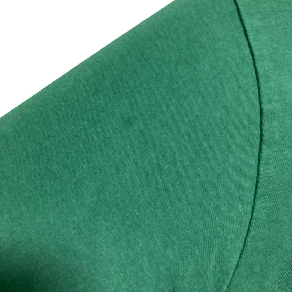 Gucci Embroidered Cotton Jersey T-Shirt L Green — view 4