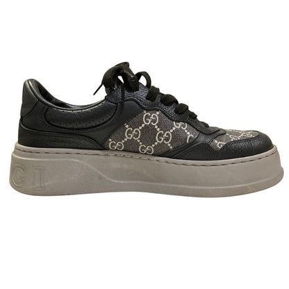 Gucci GG Supreme Leather Sneakers 6.5 Black — view 7