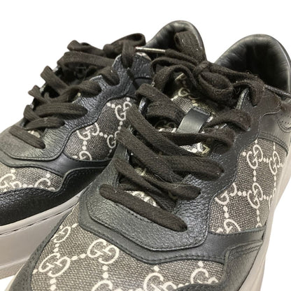 Gucci GG Supreme Leather Sneakers 6.5 Black — view 4