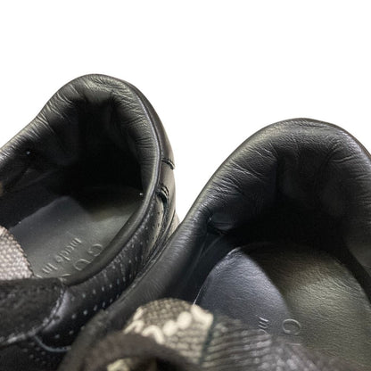 Gucci GG Supreme Leather Sneakers 6.5 Black — view 5