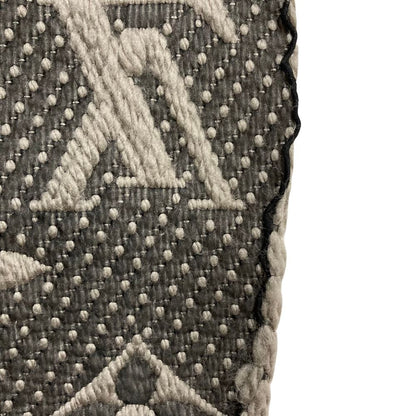 Louis Vuitton Echarpe Logo Mania Monogram Scarf Gray — view 6