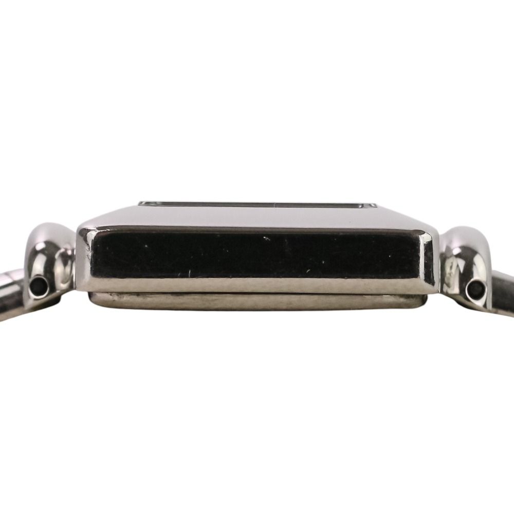 Gucci Square Quartz Watch Black Dial Silver — view 4