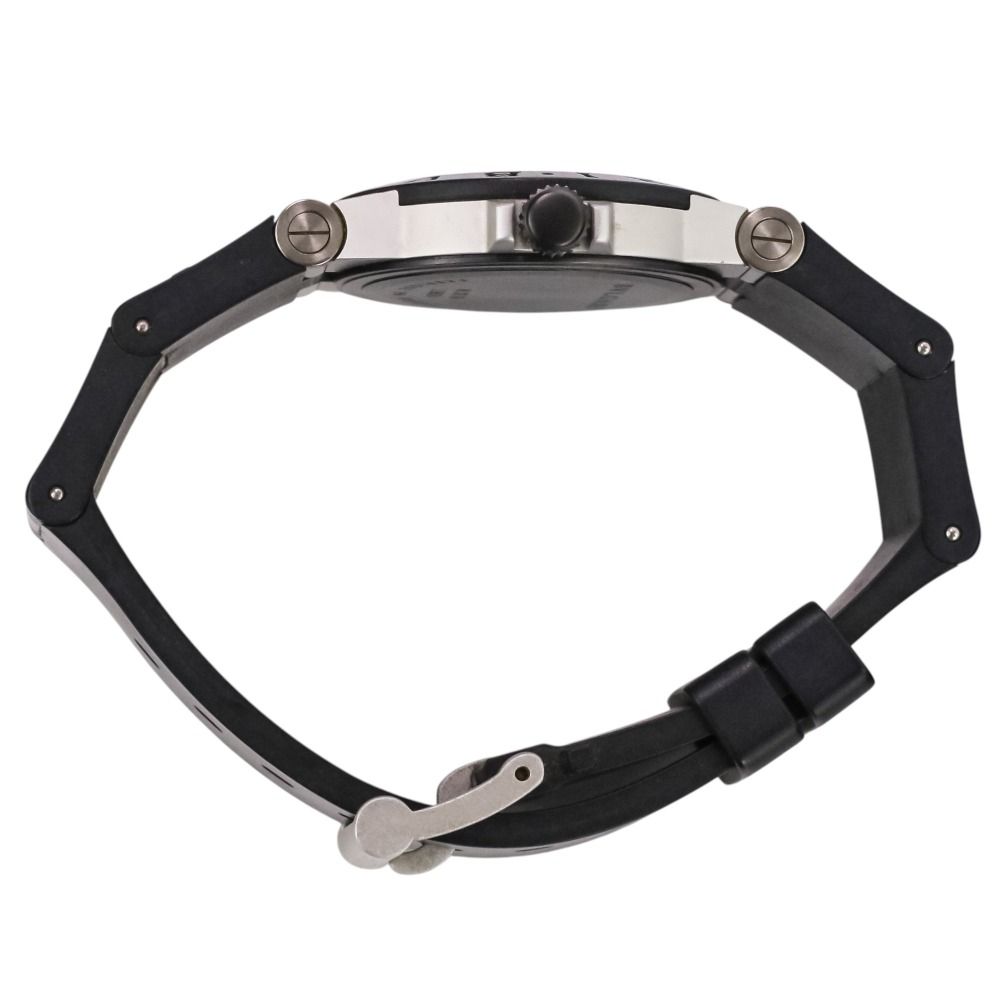Bvlgari Aluminium Watch Black Dial Silver — view 6
