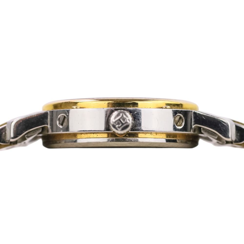 Hermes Clipper Quartz Watch White Dial Silver Color Gold — view 3
