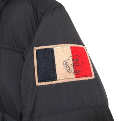 Moncler Alberic Hooded Down Jacket 2 Black — view 5