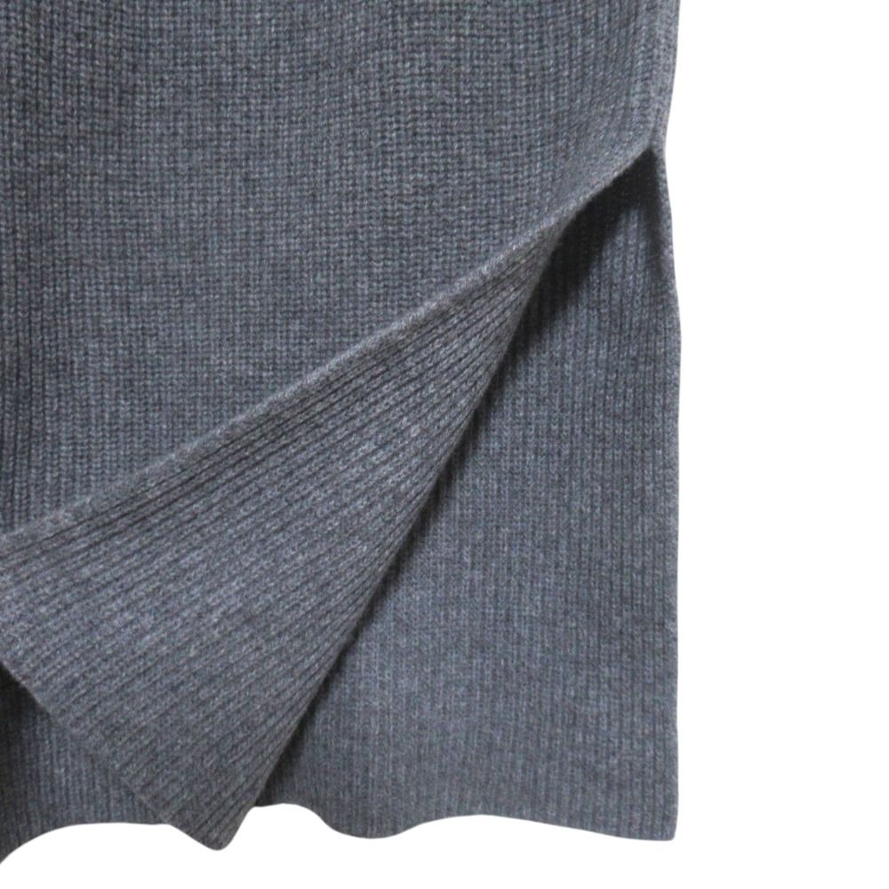 Moncler Gonna Tricot Cashmere Blend Easy Waist Long Length Calf Knit Skirt S — view 4