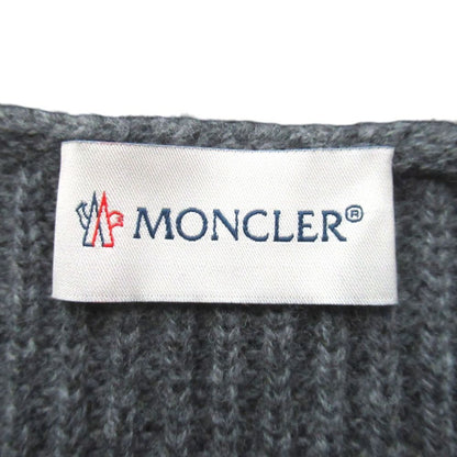 Moncler Gonna Tricot Cashmere Blend Easy Waist Long Length Calf Knit Skirt S — view 7