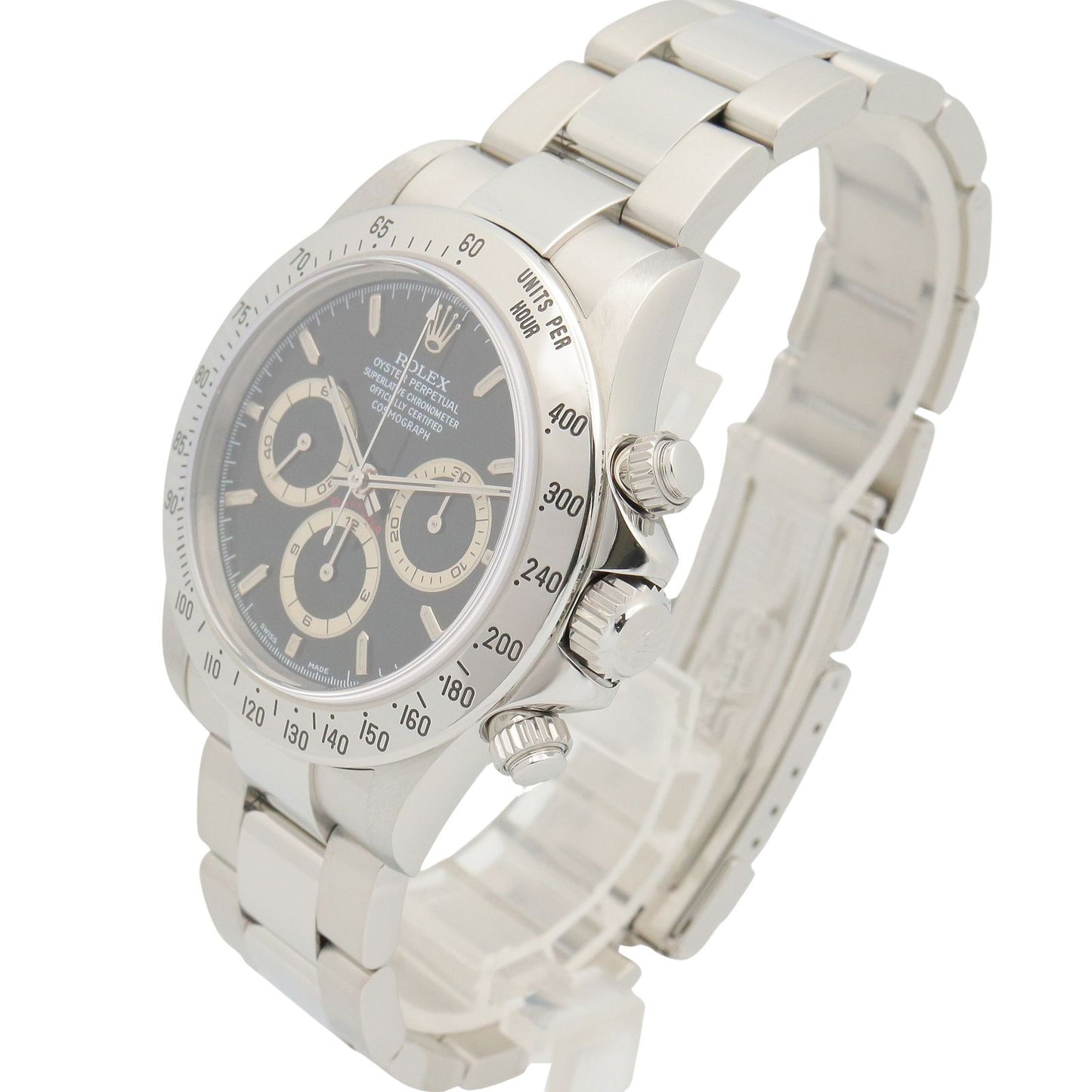 Rolex Watch Daytona P Number BK Stainless Steel — view 2