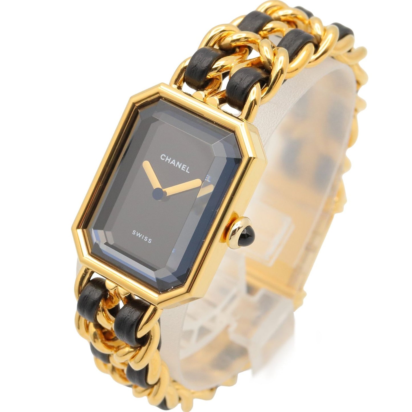 Chanel Watch Premiere M Black Leather — view 2