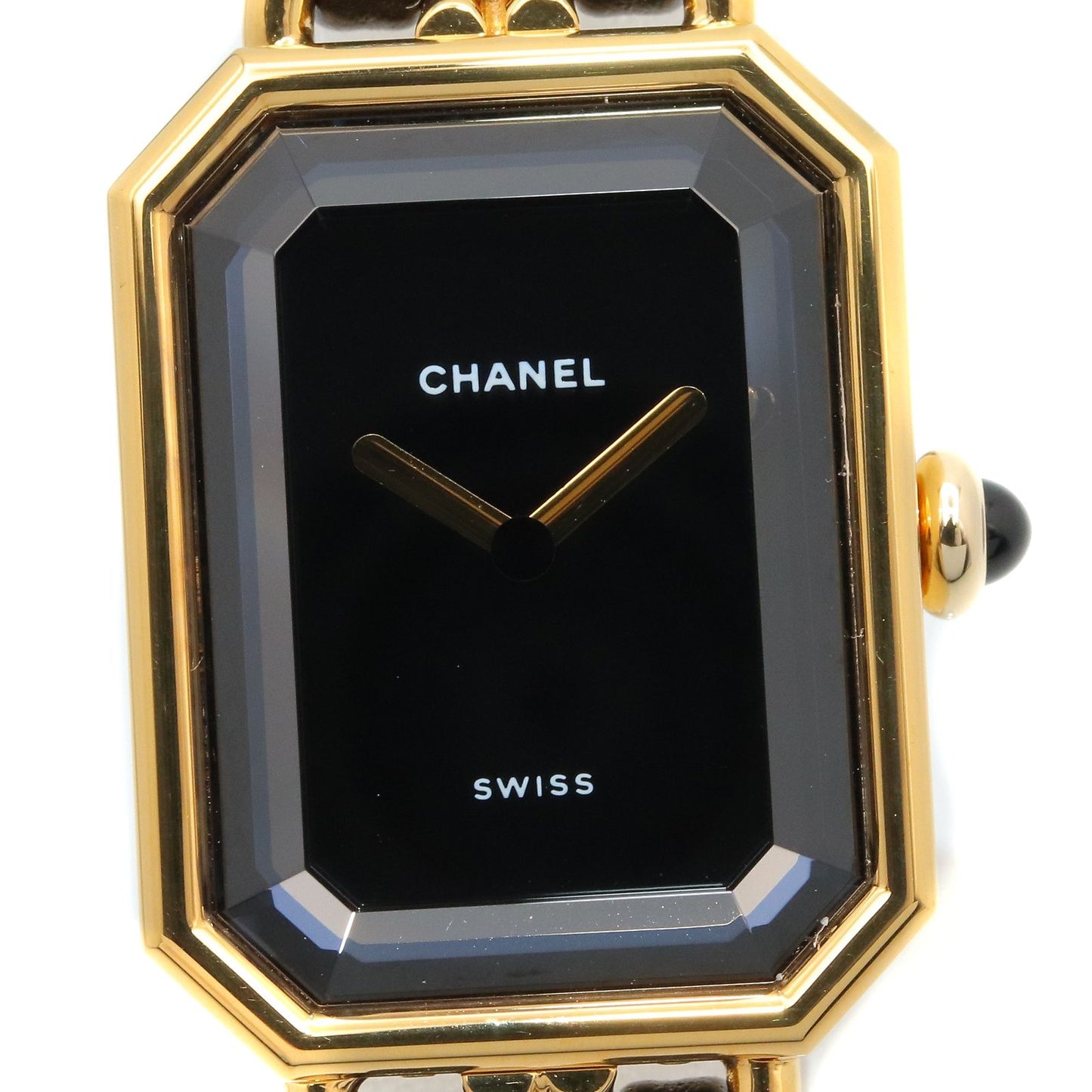 Chanel Watch Premiere M Black Leather — view 3