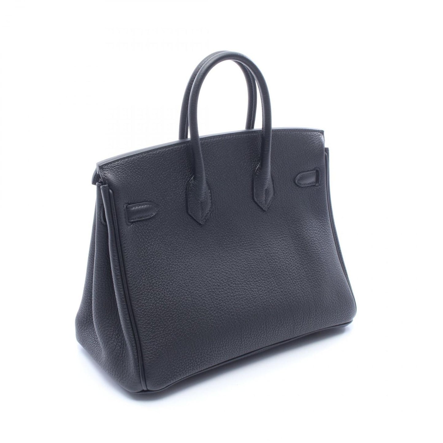 Hermes Handbag Birkin 25 Black Leather — view 2