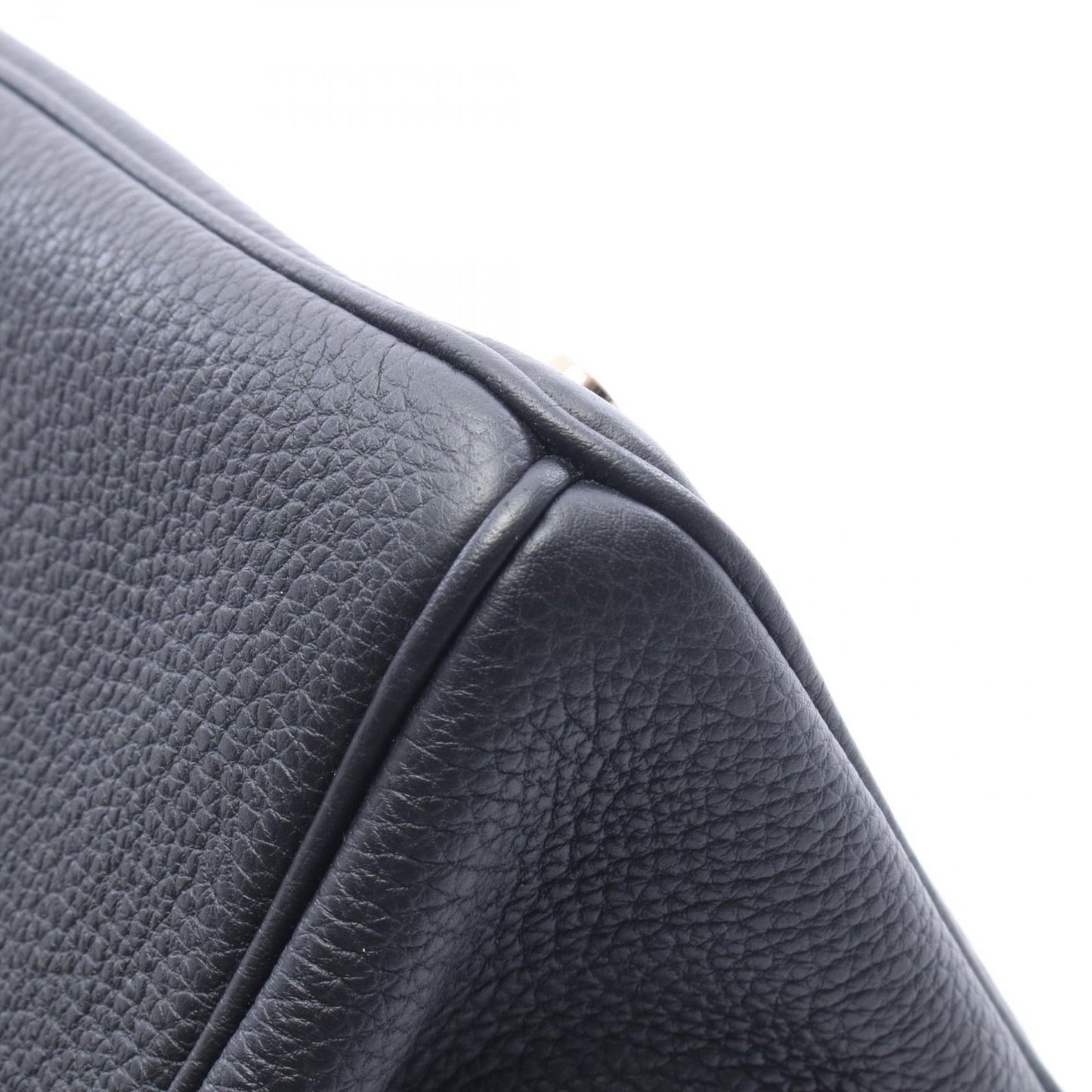 Hermes Handbag Birkin 25 Black Leather — view 7