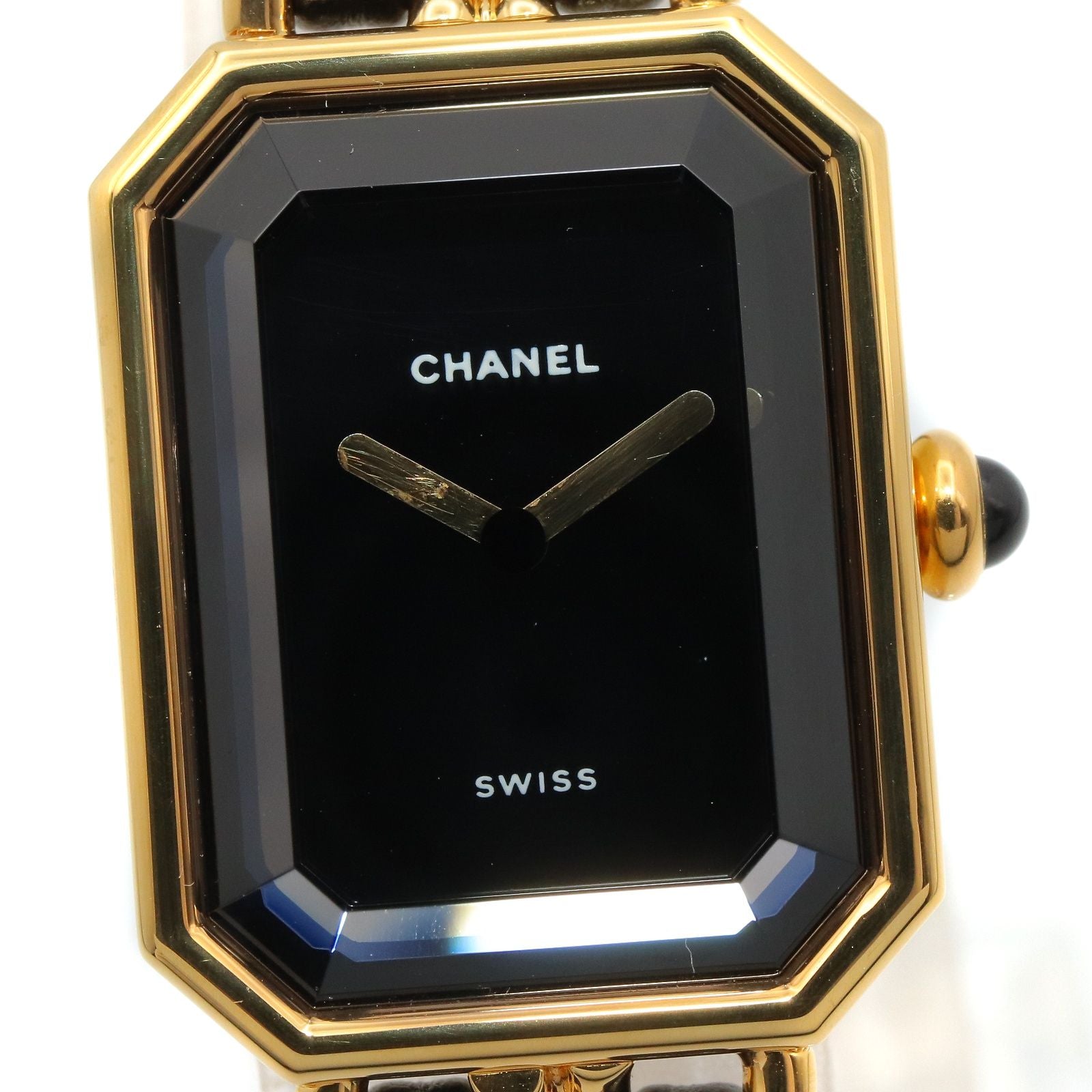 Chanel Watch Premiere S Black Leather — view 3