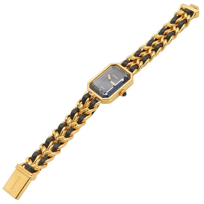 Chanel Watch Premiere S Black Leather — view 4