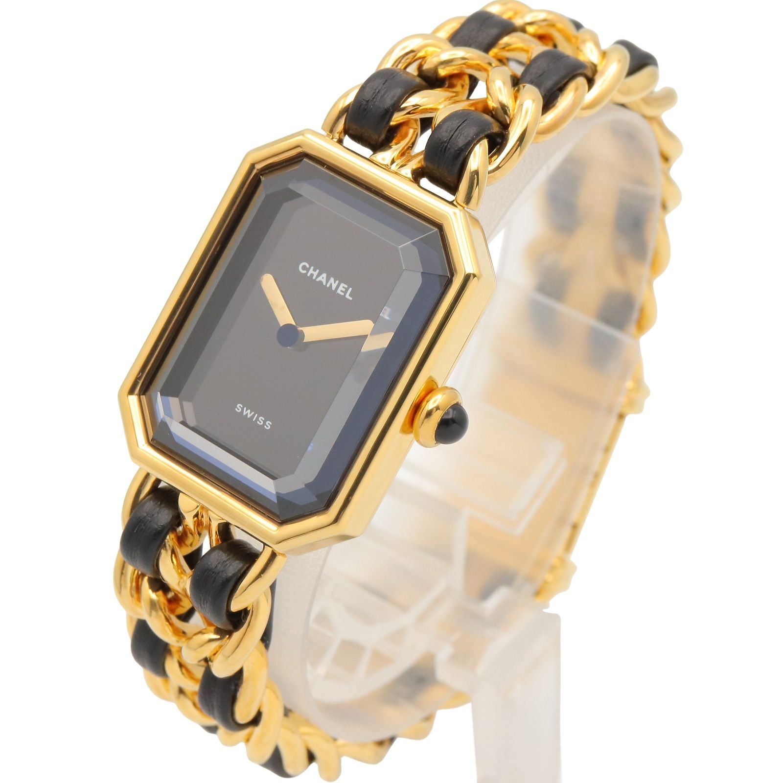 Chanel Watch Premiere S Black Leather — view 2