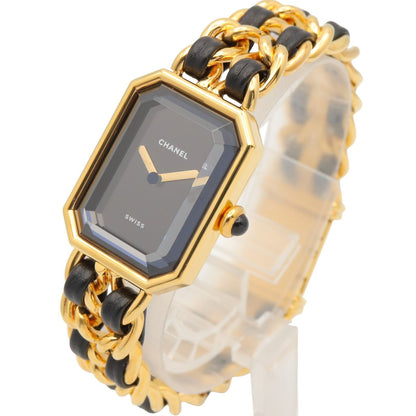 Chanel Watch Premiere S Black Leather — view 2
