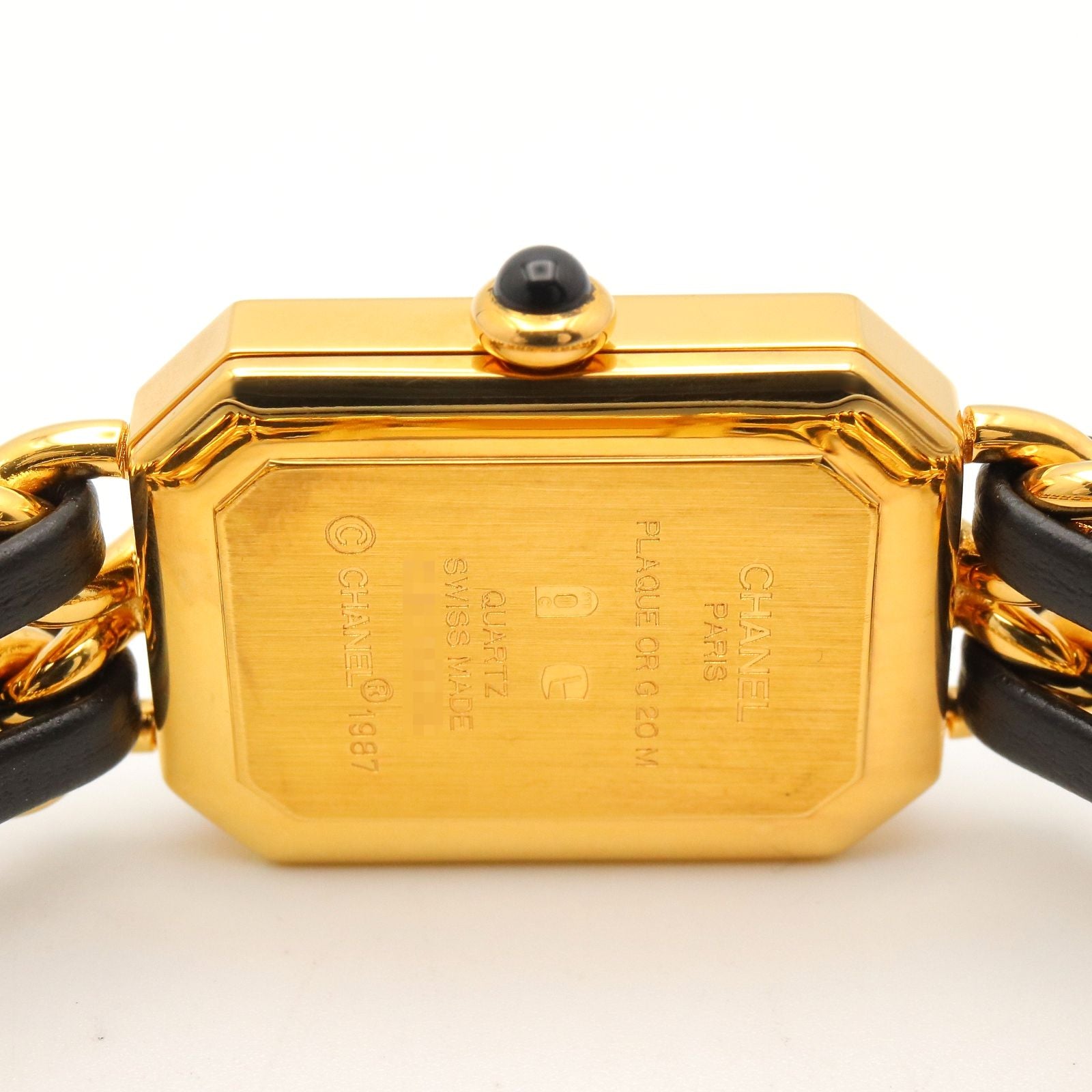 Chanel Watch Premiere S Black Leather — view 6