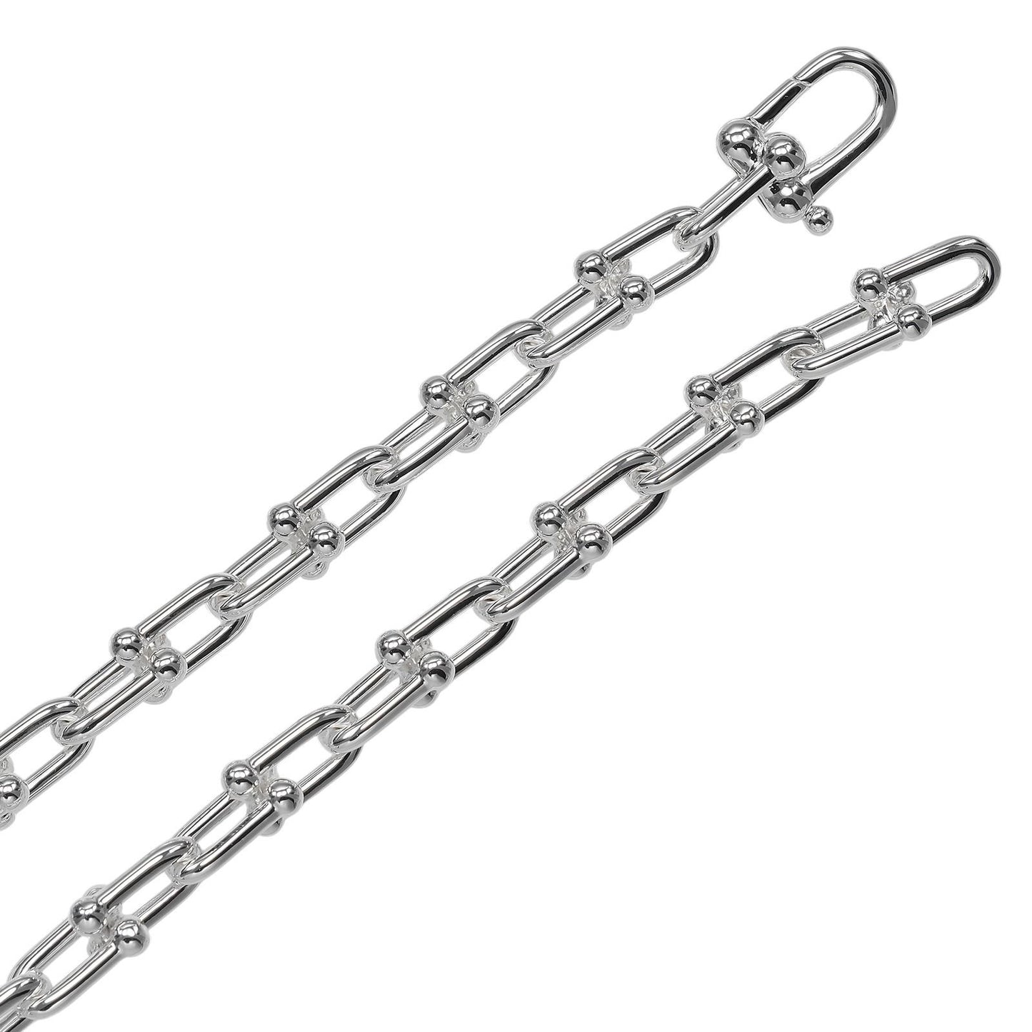 Tiffany & Co Small Link 925 Sterling Silver Necklace — view 7