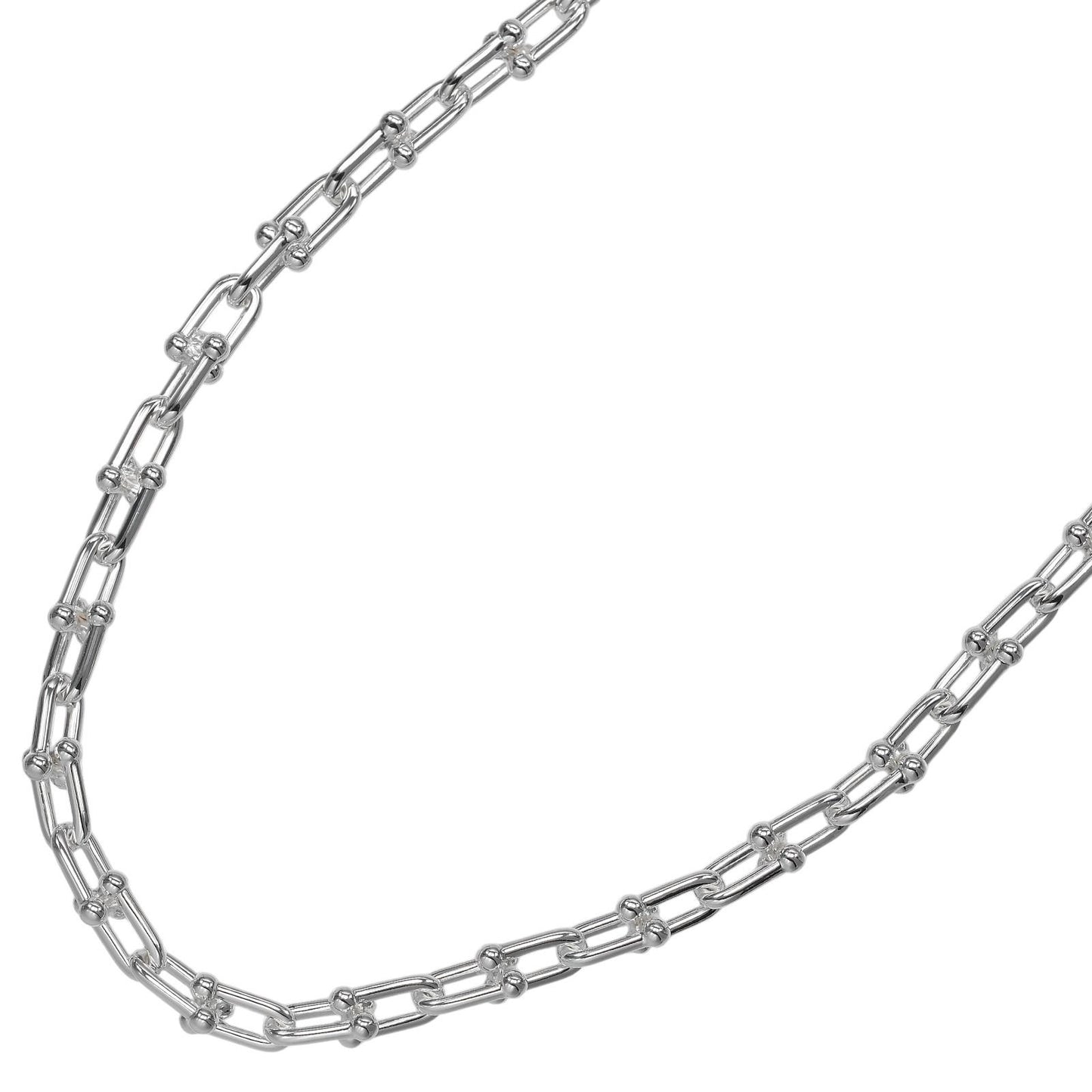 Tiffany & Co Small Link 925 Sterling Silver Necklace — view 3