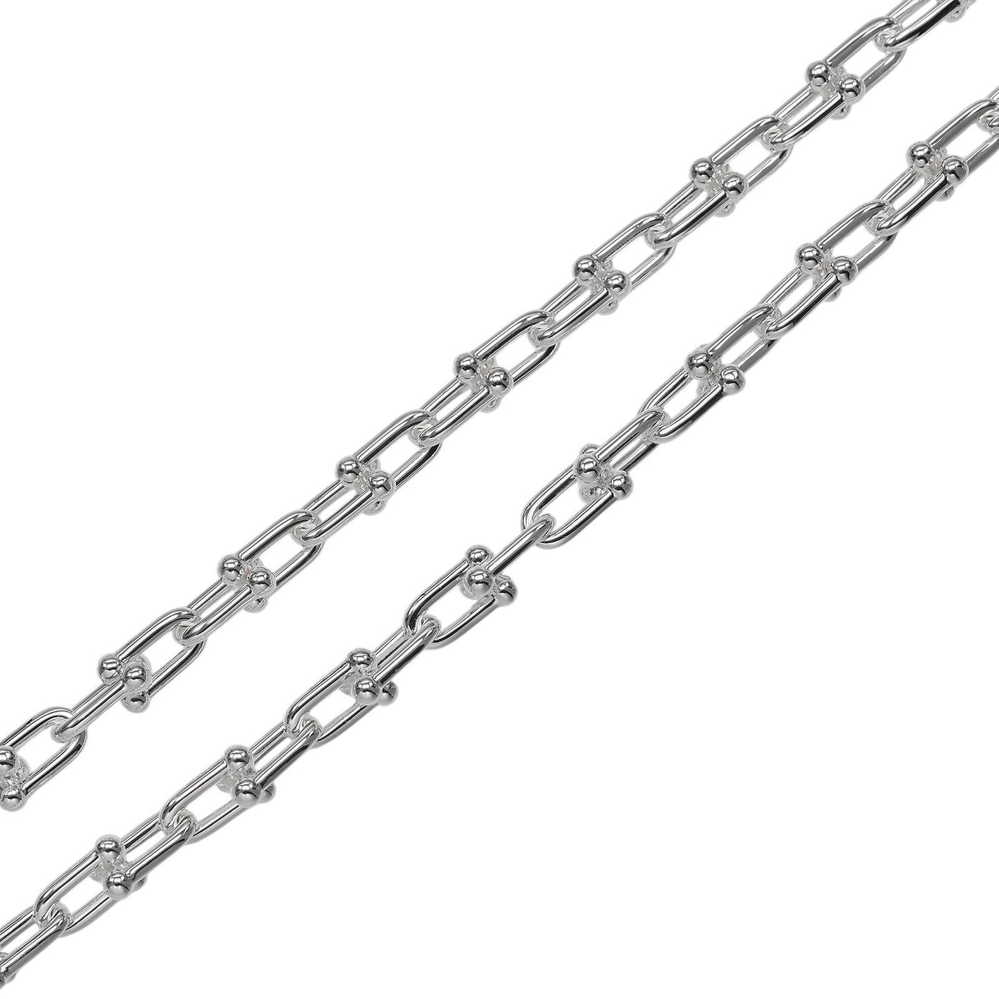 Tiffany & Co Small Link 925 Sterling Silver Necklace — view 6