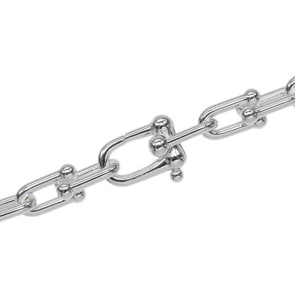 Tiffany & Co Small Link 925 Sterling Silver Necklace — view 4